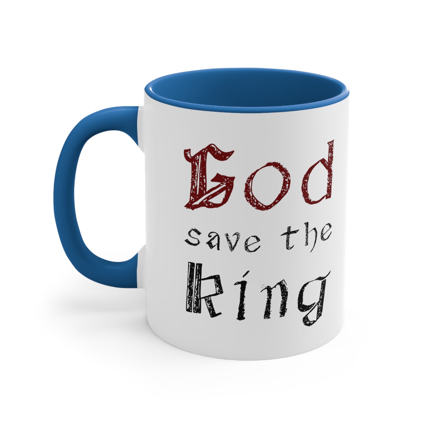 God save the King, Accent Coffee Mug, 11oz