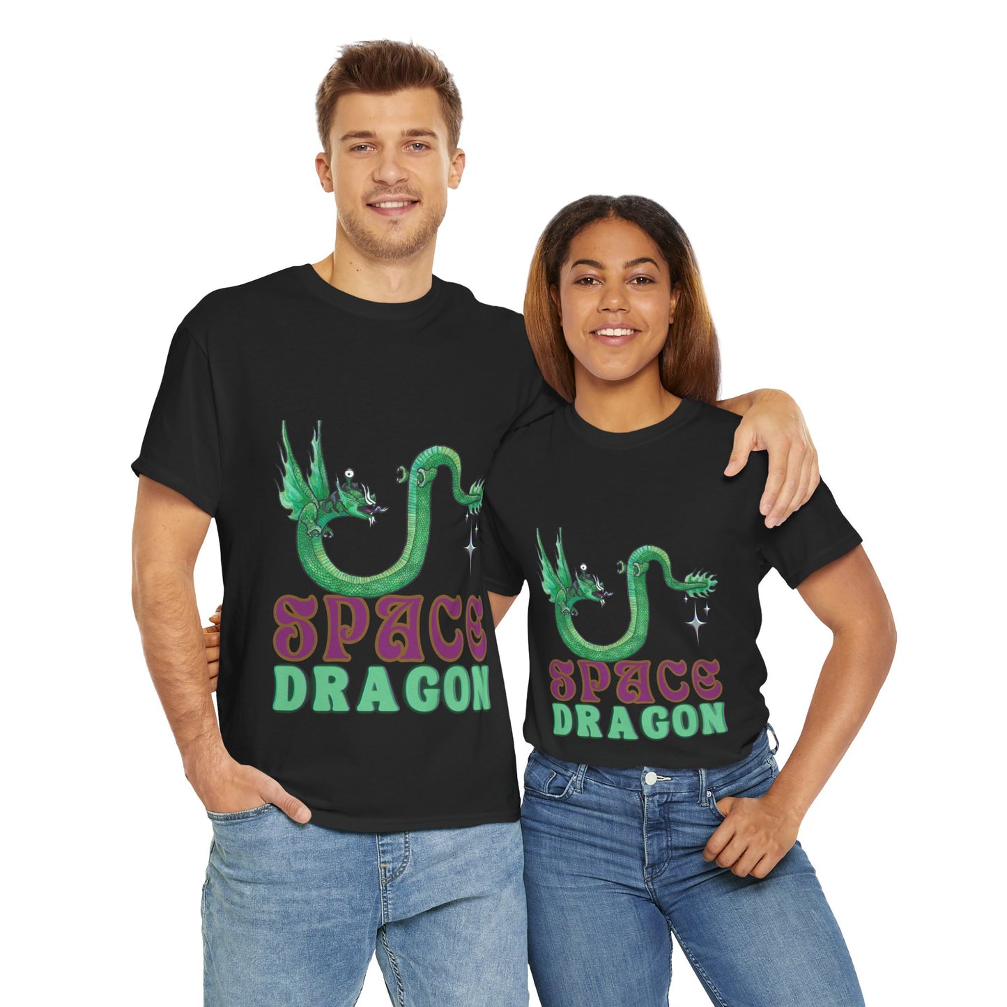 Green psychic space dragon