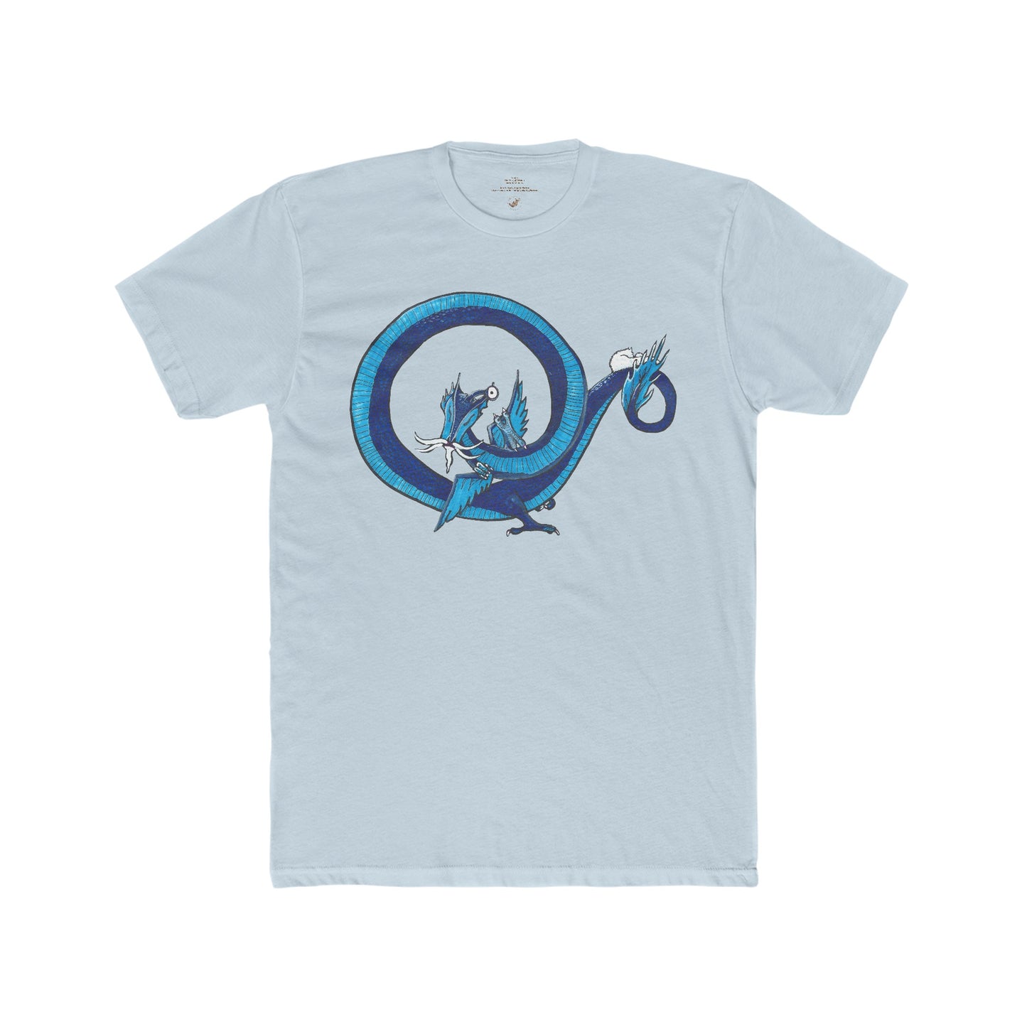 Indigo Psychic Space Dragon Men's Tee