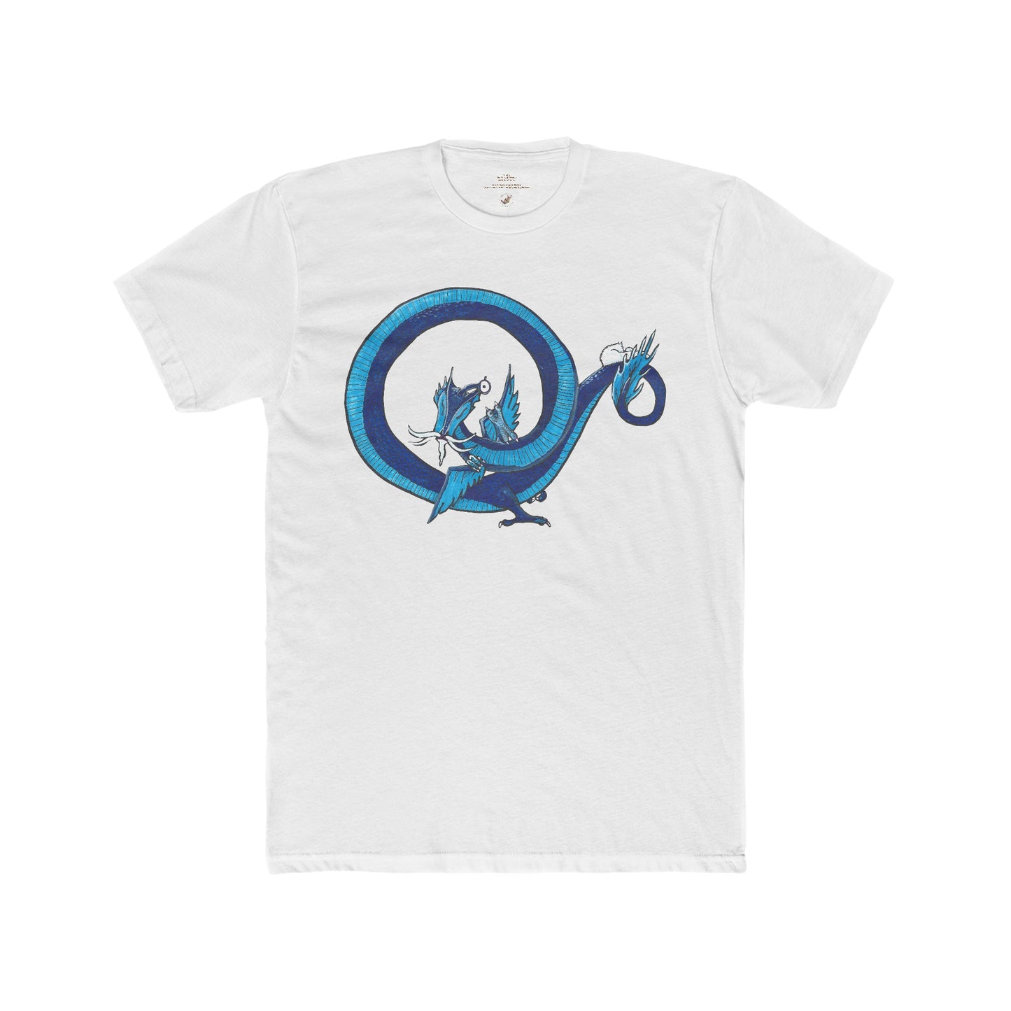 Indigo Psychic Space Dragon Men's Tee