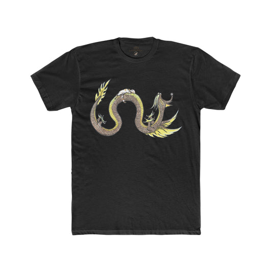 Yellow Psychic Space Dragon Men's Tee