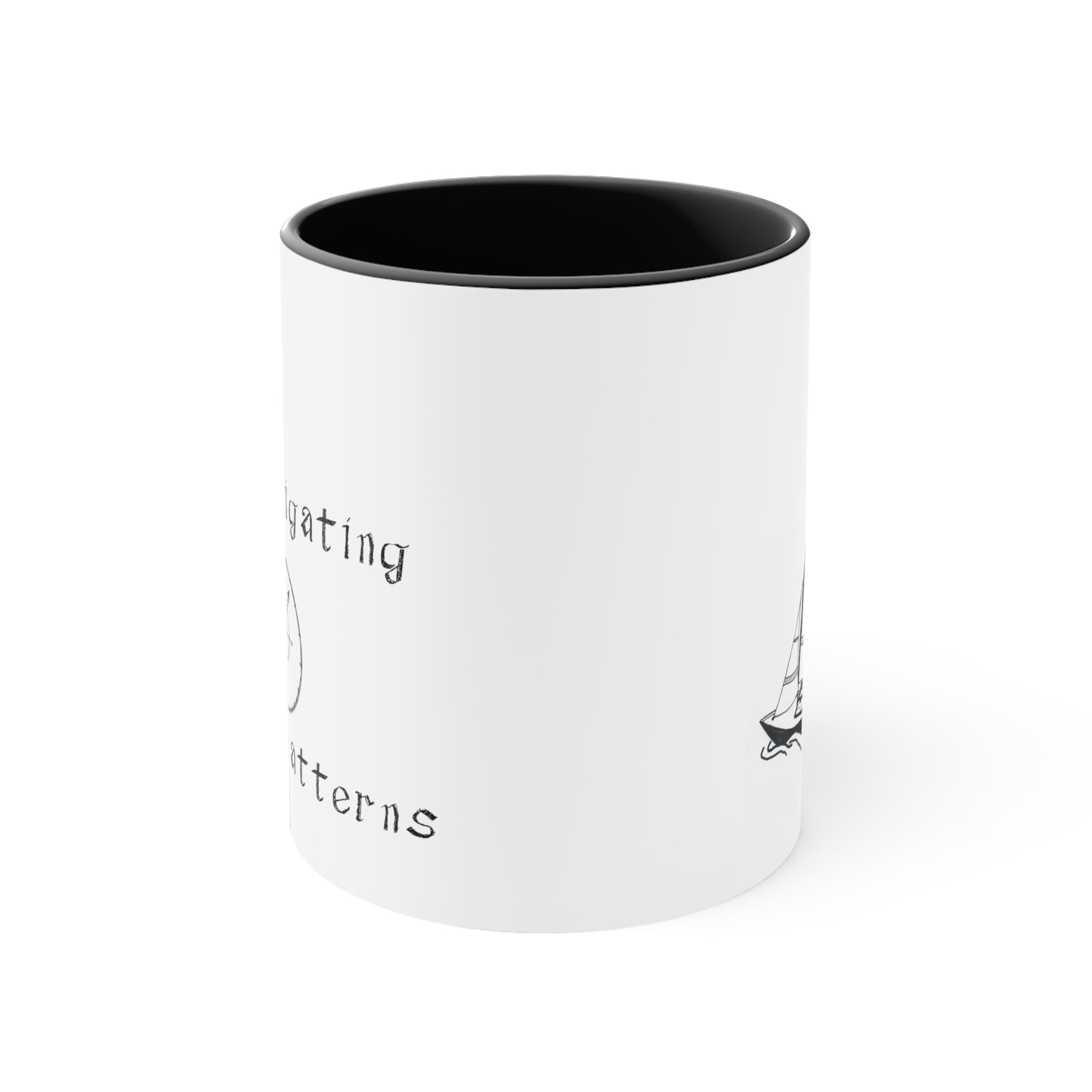 White and Black Coffee mug