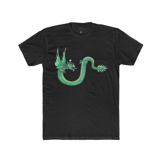 Green Psychic Space Dragon Men's Tee