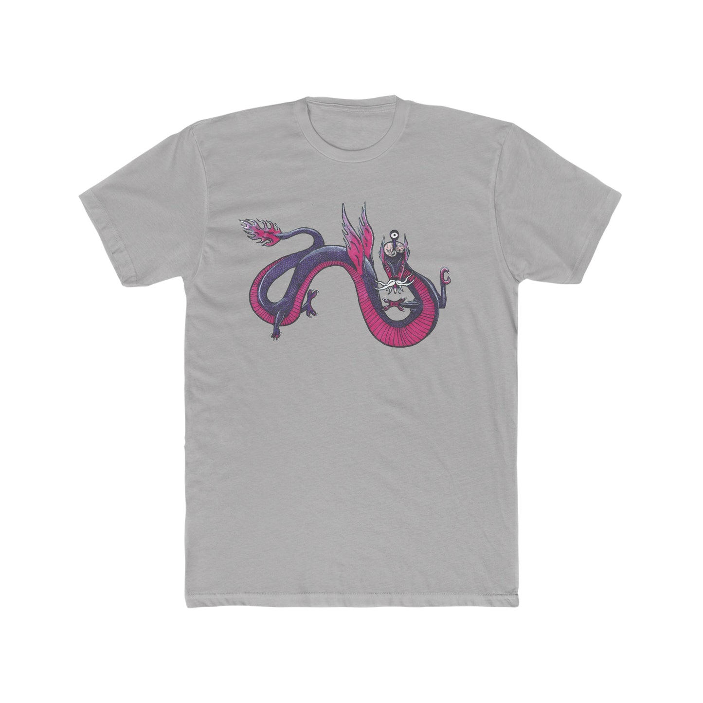 Violet Psychic Space Dragon Men's Tee