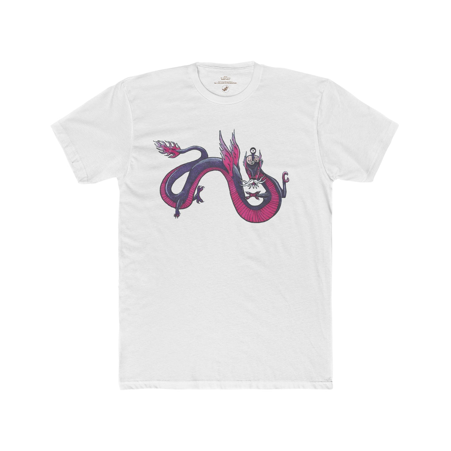 Violet Psychic Space Dragon Men's Tee