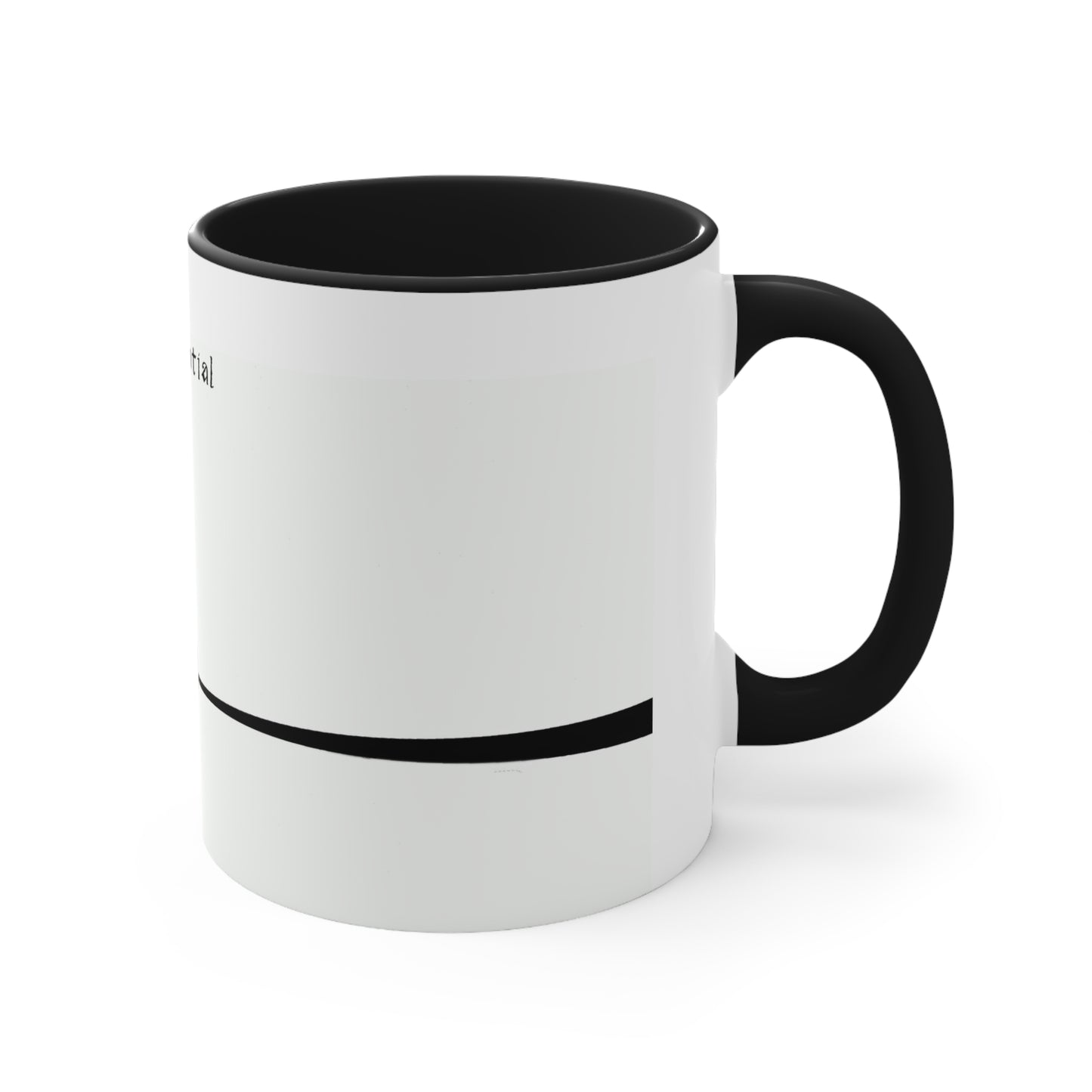 Silence is the sound of potential, Coffee Mug, 11oz